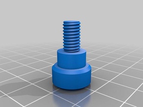 my customized nut job bolt washer threaded rod factory parts 3d print model - Mito3D