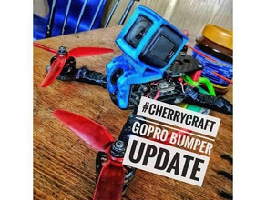 gopro bumper mount cherrys hobby cherrycraft supreme first person view fpv session 3d print model - Mito3D