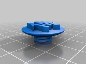fidget spinner cap 608 bearing m10 nut screw toys & games ball toy hex 3d print model - Mito3D