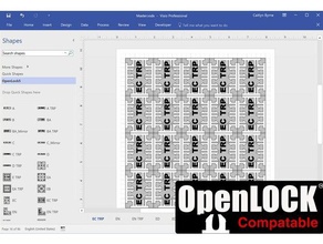 openlock 5 plano impressão playsets 3d print model - Mito3D