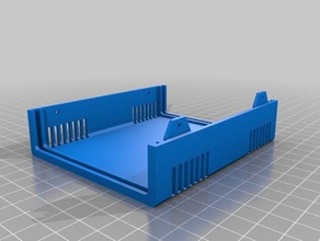 meine angepasste tevo-control-box unten - Elektronik kundengebundene 3d print model - Mito3D