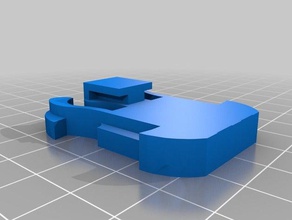 gopro clip rexing dashcom mount another way camera 3d print model - Mito3D