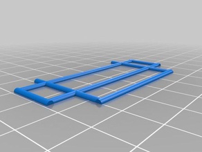 platform railing side b 3d printing 3d print model - Mito3D