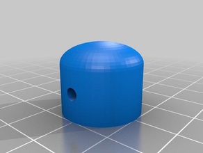 thumb knob Ersatz-Teile kundengebundene 3d print model - Mito3D