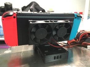 nintendo switch cooler diy dock 3d print model - Mito3D