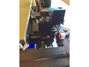 hypercube evolution z axis adjustable optical endstop 3d printer accessories evo mount 3d print model - Mito3D