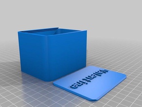 valentine box containers customized 3d print model - Mito3D