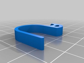 awi finale de la gouttière crochet ménage personnalisé 3d print model - Mito3D