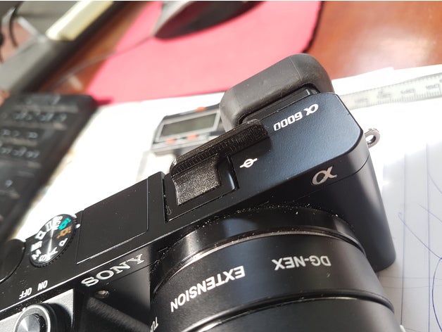 sony a6000 flash indirect de montage la caméra appareil photo 3D print model - Mito3D