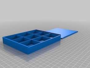 detector encontra a caixa recipientes personalizado 3d print model - Mito3D