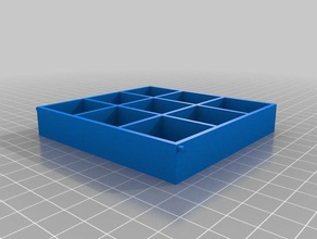 mi personalizados caja de pastillas los contenedores personalizado 3d print model - Mito3D