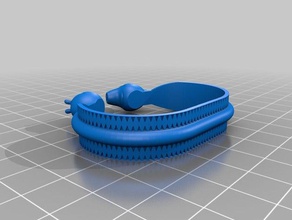 peppa pig viking bracelet two bracelets kids jewelry toys 3d print model - Mito3D