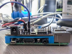 raspberry pi standoff spacer through-holes electronics 3d print model - Mito3D