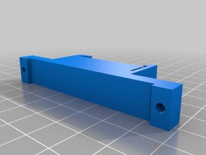 70mm din-rail-Montage-clip - Elektronik kundengebundene 3d print model - Mito3D