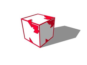 nerdcubed nerd cube 3d printing 3d print model - Mito3D