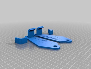 starlord estojo de arma quadril almofada 3d print model - Mito3D