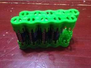 Batterie-Halter x10 x8 kinect - Elektronik 3d-scanner 3d-Scannen aa-Batterie aa-Batterie-Halter arduino Batterie inmoov 3d print model - Mito3D