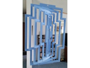 windspinner cross decor decoration 3d print model - Mito3D