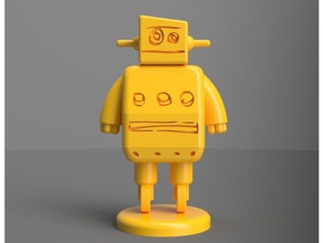 instructables-Roboter Modell-Roboter fusion360 fusion 360 instructables 3d print model - Mito3D