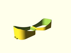 finsternisbrillen Physik & Astronomie Schutzbrille solar-eclipse 3d print model - Mito3D