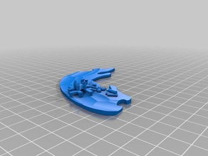 recklessrobbies catan, água longa bordas - split A impressão 3d catan fronteira recklessrobbie 3d print model - Mito3D
