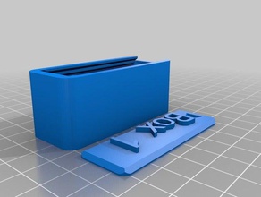 caixa 1 32 pequenos recipientes personalizado 3d print model - Mito3D