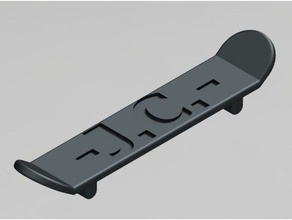mini-skateboard Spielzeug & Spiele 3d print model - Mito3D