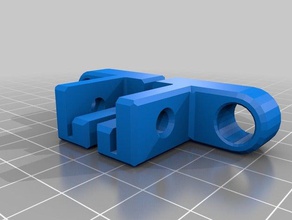 x-axis brace maker select v2 wanhao duplicator i3 3d printer accessories makerselect makerselect3dprinter monoprice x belt 3d print model - Mito3D