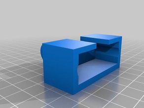 sharp ir sensor mount housing 3d printing 3d print model - Mito3D
