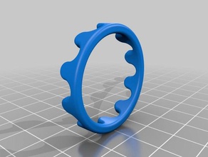 headset spacers 1-1 8th bicycle bike accessory spacer 3d print model - Mito3D