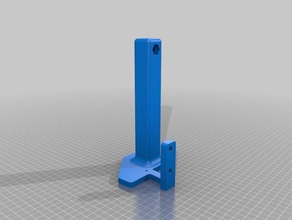 makara tutucu n motor mount anet a8 3d yazıcı parçaları spoolholder 3d print model - Mito3D