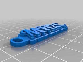 mh2cb keychains customized 3d print model - Mito3D