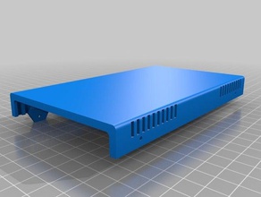 5-polegadas lcd shell superior eletrônica personalizado 3d print model - Mito3D