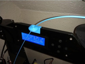 parametric anet a8 filament guide 3d printer accessories 3d print model - Mito3D