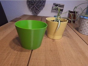 vaso di fiori La stampa 3d piantare in pot 3d print model - Mito3D