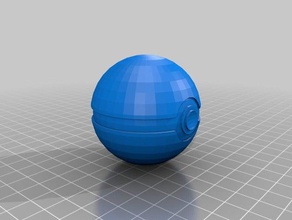 pokeball L'impression 3d 3d print model - Mito3D