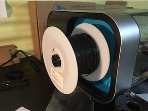 generic 32mm filament reel holder robox dm 3d printer accessories spool 3d print model - Mito3D