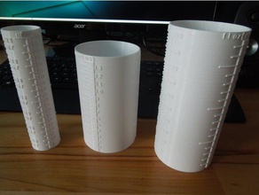 personnalisable cylindre de mesure les articles ménagers le volume 3d print model - Mito3D