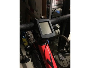 gkc - stem holder garmin edge devices sport & outdoors mount gravity cap mountainbike mountain bike navigation 3d print model - Mito3D