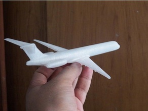 md80 uçak maketi araç avion scalemodel ölçekli model 3d print model - Mito3D