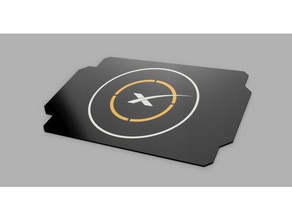 spacex barge drinks coaster kitchen & dining asds drink drone ship 3d print model - Mito3D