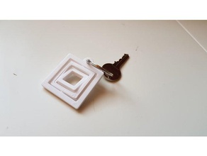 gyro fidget gadgets toy keychain 3d print model - Mito3D