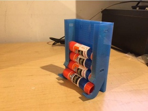 glue stick despencer 3d printer accessories dispencer holder 3d print model - Mito3D