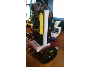 sr-04 servo telaio di montaggio la robotica arduino robot sparkfun 3d print model - Mito3D