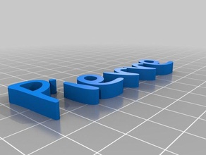 my customized text12 3d print model - Mito3D