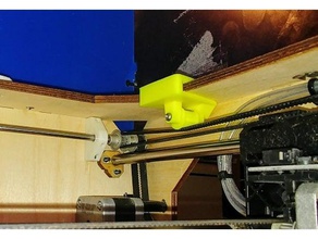 duplicador eixo y tensor da correia Impressora 3d de peças flashforge criador replicador 1 3d print model - Mito3D