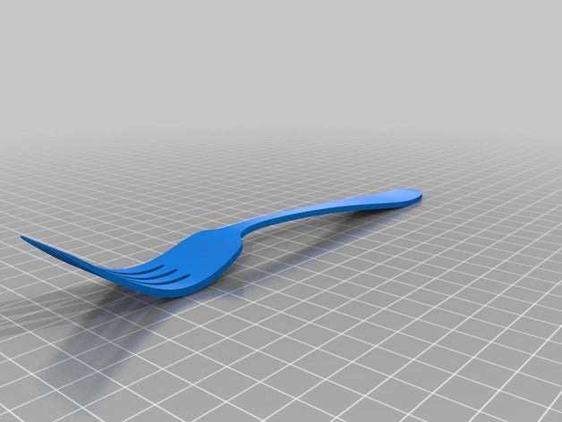 çatal kap 3D print model - Mito3D