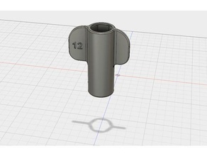 outil de serrage des écrous 12 l'électronique fusion 360 zortrax 3d print model - Mito3D