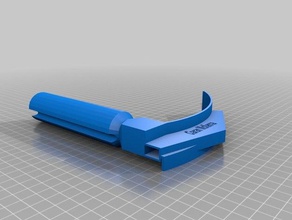 imprimibles de vídeo laringoscopio shell 3d print model - Mito3D