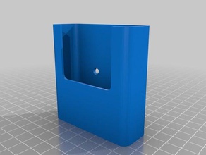 suporte de parede controle remoto organização personalizado 3d print model - Mito3D